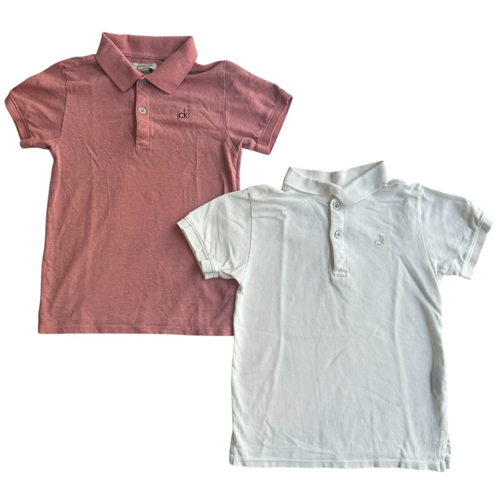 Bundle Of Calvin Klein Polo Shirts Size 6